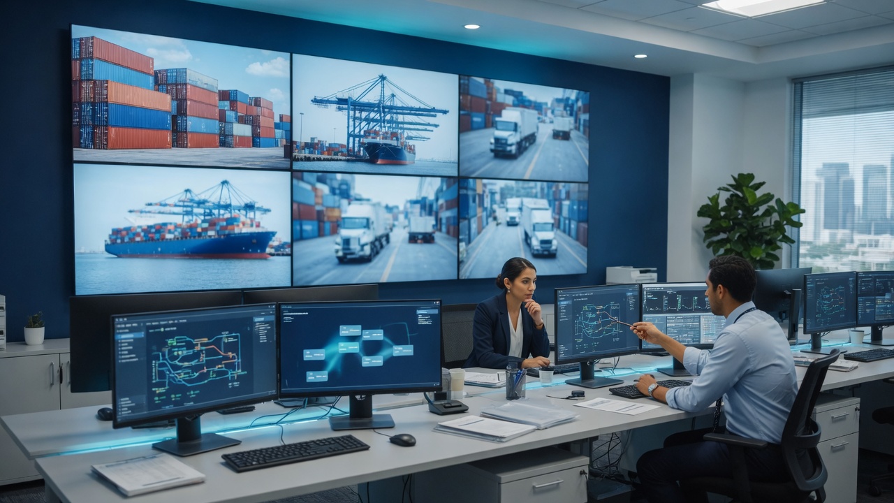 Logistics operations room